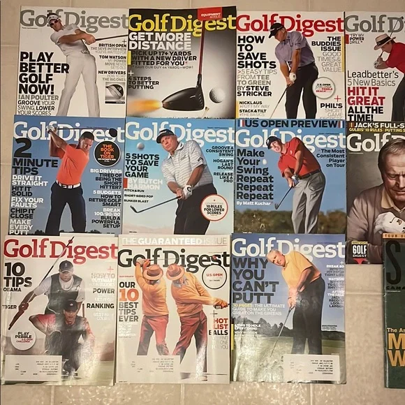 Golf Digest Magazine Collection 2010-2011 - Picture 6 of 10